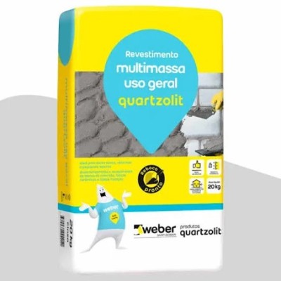 Multimassa Quartzolit Uso Geral 20 Kg