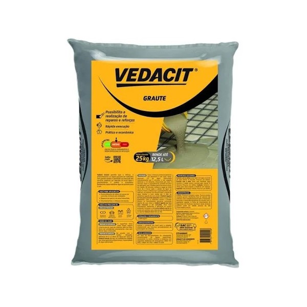 Graute 25kg Vedacit