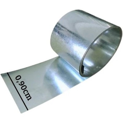 Bobina Chapa Galvanizada 26 90cmx 80cm Grade Proteção
