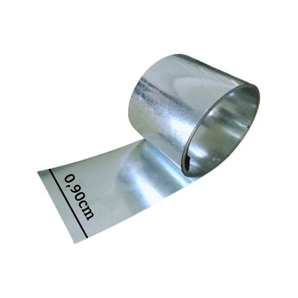 Bobina Chapa Galvanizada 26 90cmx 80cm Grade Proteção